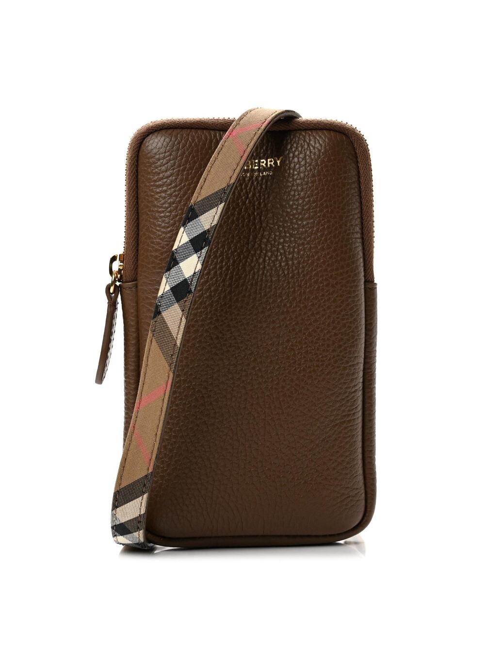 Burberry Grainy Calfskin Phone Pouch #372533B42B